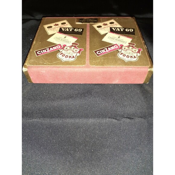 Vtg Playing Card Dice Poker Dice Canasta Decks Lot Pierre Smirnoff Cards 1970s - Picture 9 of 12